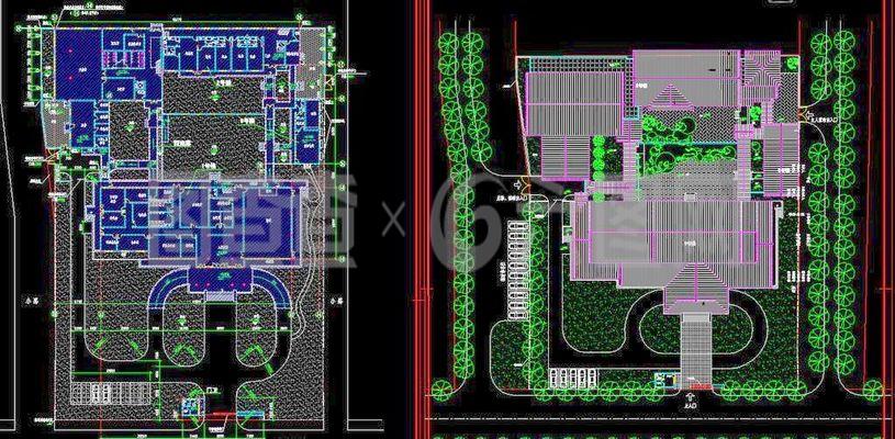 太湖古建筑平面規(guī)劃圖